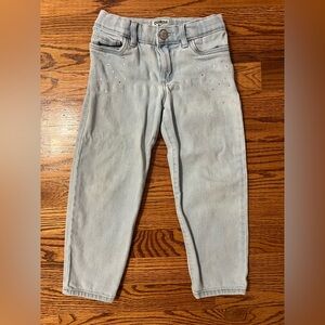 OshKosh B'gosh Light Blue Denim Jeans with Stud Details